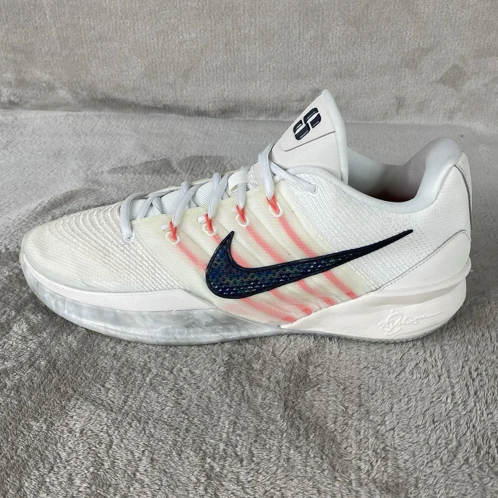 Nike Sabrina 3 Basketball Shoes Womens 14.5 Mens 13 White Coral Basketball